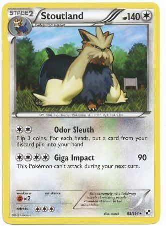 Stoutland - 83/114