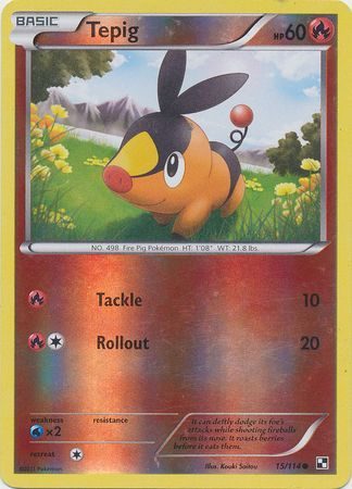 Tepig - 15/114 - Reverse