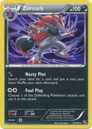 Zoroark - 71/114 (Holo)