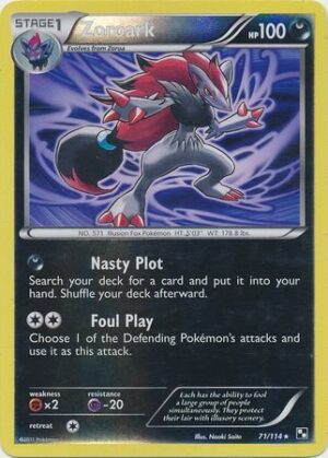 Zoroark - 71/114 - Reverse