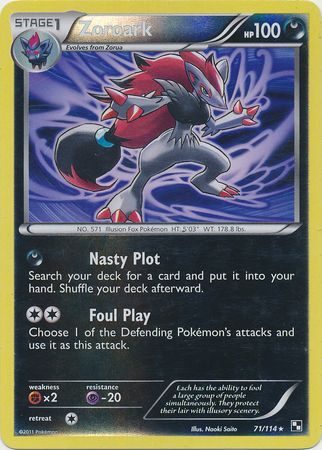 Zoroark - 71/114 - Reverse