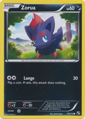 Zorua - 70/114 - Reverse