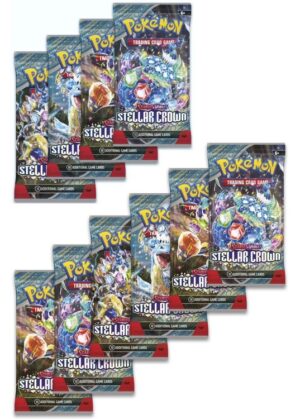 10 Booster Pakker fra SV07 Stellar Crown