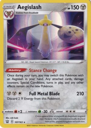Aegislash - 107/163 (Holo)