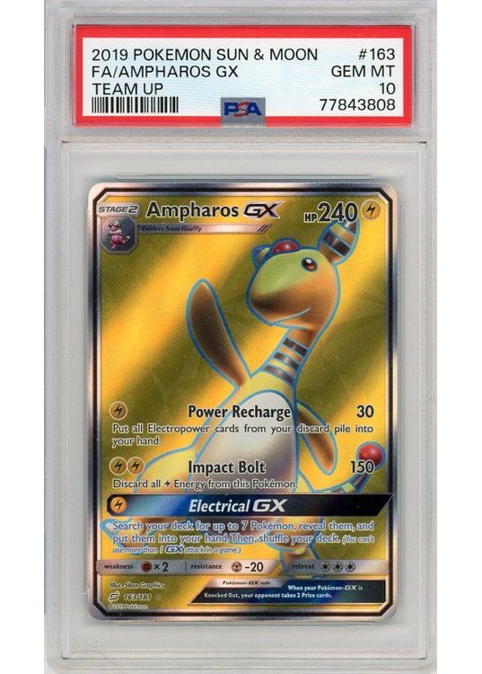Ampharos GX 163/181 PSA 10
