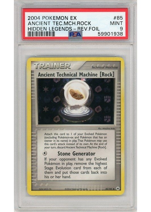 Ancient Technical Machine [Rock] 85/101 Reverse Foil PSA 9