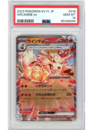 Arcanine 016/078 PSA 10