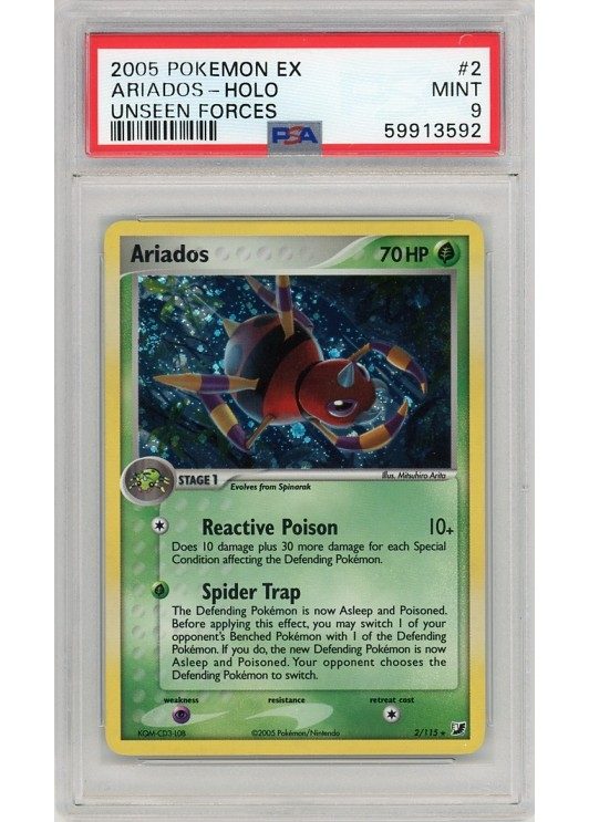 Ariados 2/115 PSA 9