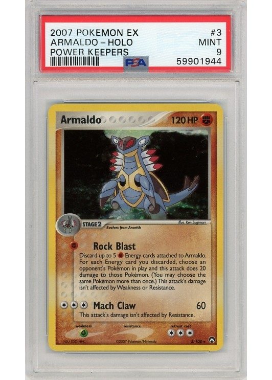 Armaldo 3/108 PSA 9