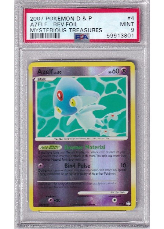 Azelf 4/123 Reverse Foil PSA 9