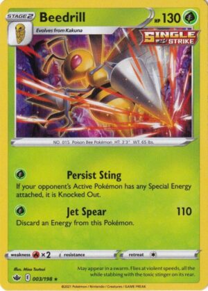 Beedrill - 003/198 (Holo)