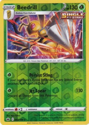 Beedrill - 003/198 - Reverse