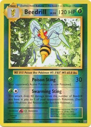 Beedrill - 7/108 - Reverse