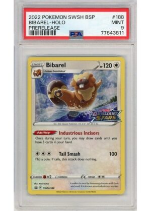 Bibarel SWSH188 PSA 9