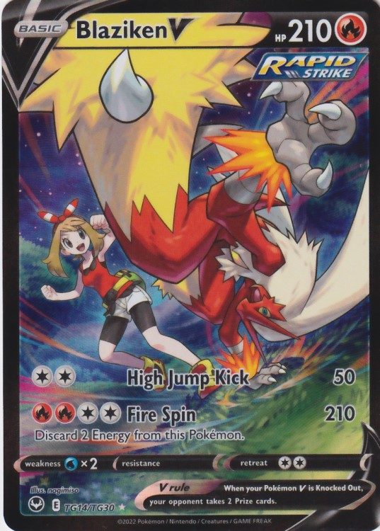 Blaziken V (May) - TG14/TG30