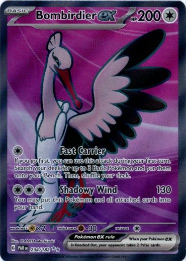 Bombirdier ex – 234/182
