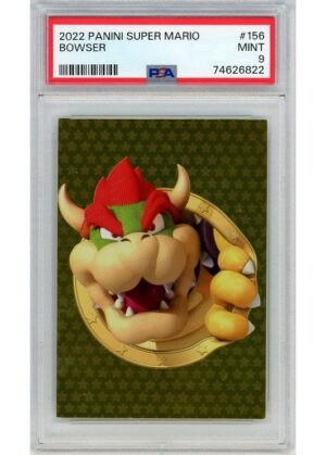 Bowser (Panini Super Mario) 156 PSA 9