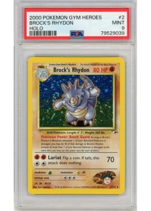 Brock's Rhydon 2/132 PSA 9
