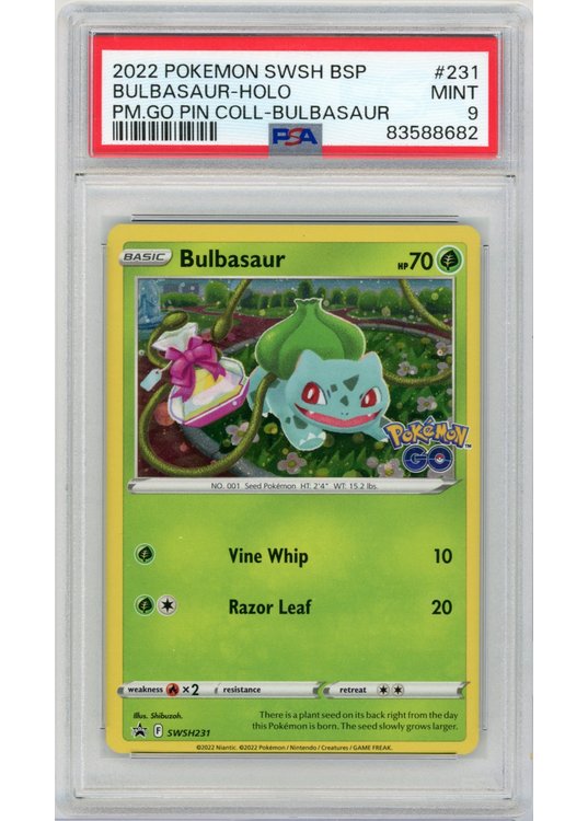 Bulbasaur – SWSH231 – PSA 9
