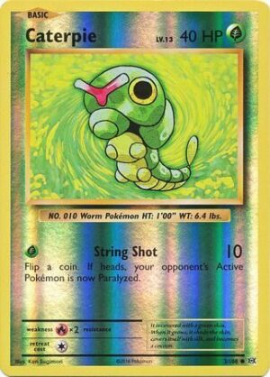 Caterpie - 3/108 - Reverse