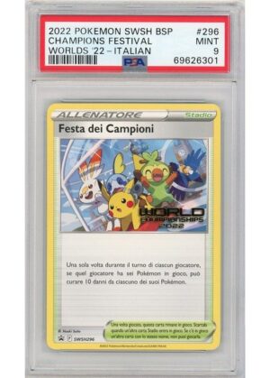 Champions Festival (Italian) SWSH296 PSA 9