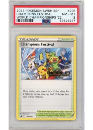Champions Festival SWSH296 PSA 8