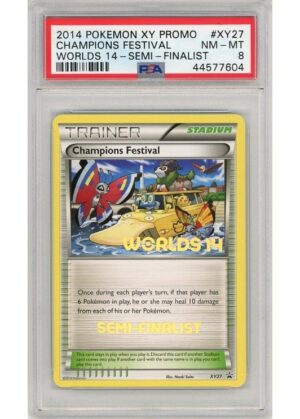 Champions Festival Semi-Finalist Stamp XY27 PSA 8