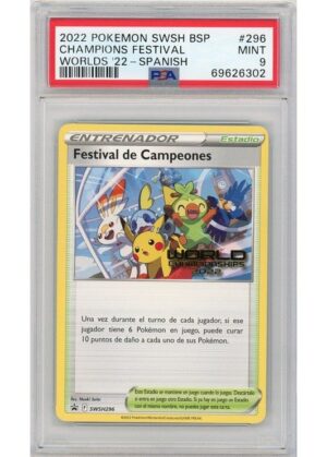 Champions Festival (Spanish) SWSH296 PSA 9