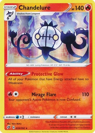 Chandelure - 033/192 (Holo)