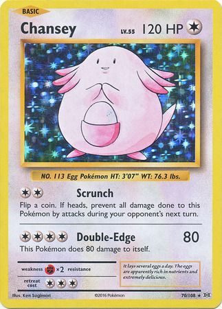 Chansey - 70/108 (Holo)
