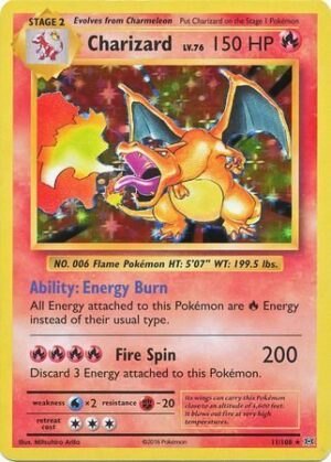 Charizard - 11/108 (Holo)
