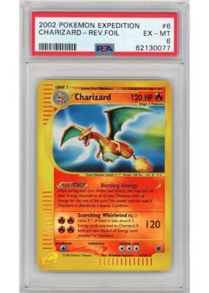 Charizard 6/165 Reverse Foil PSA 6
