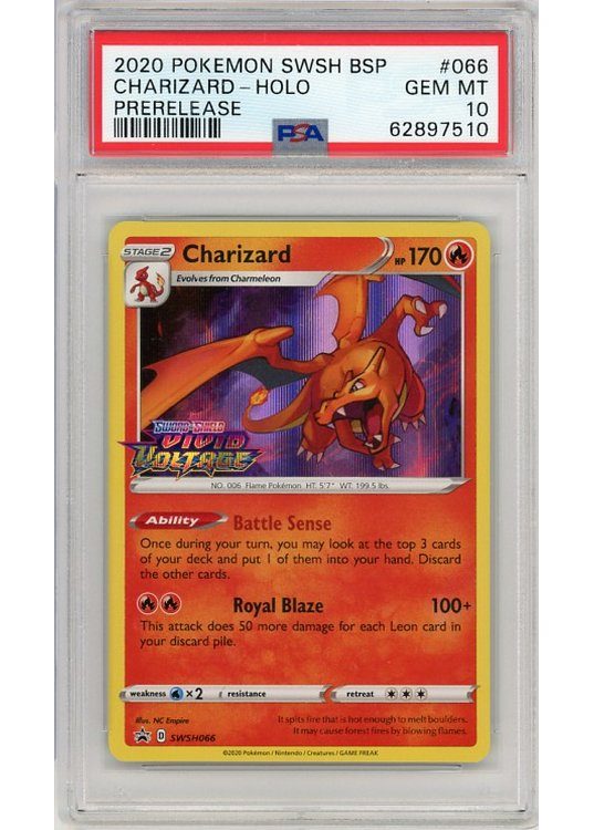 Charizard – SWSH066 – PSA 10