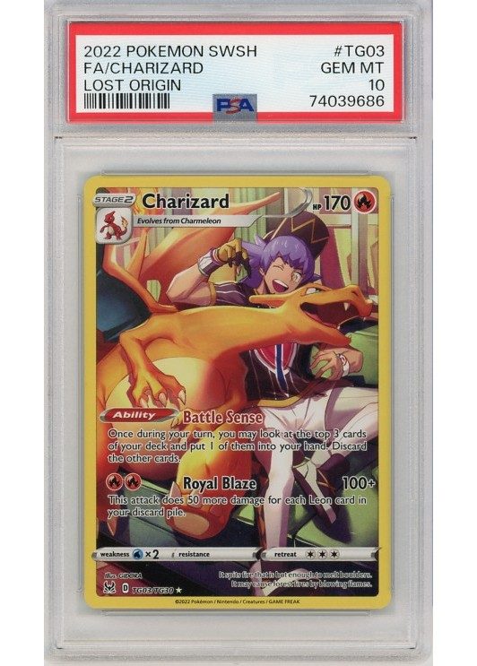 Charizard TG03/TG30 PSA 10