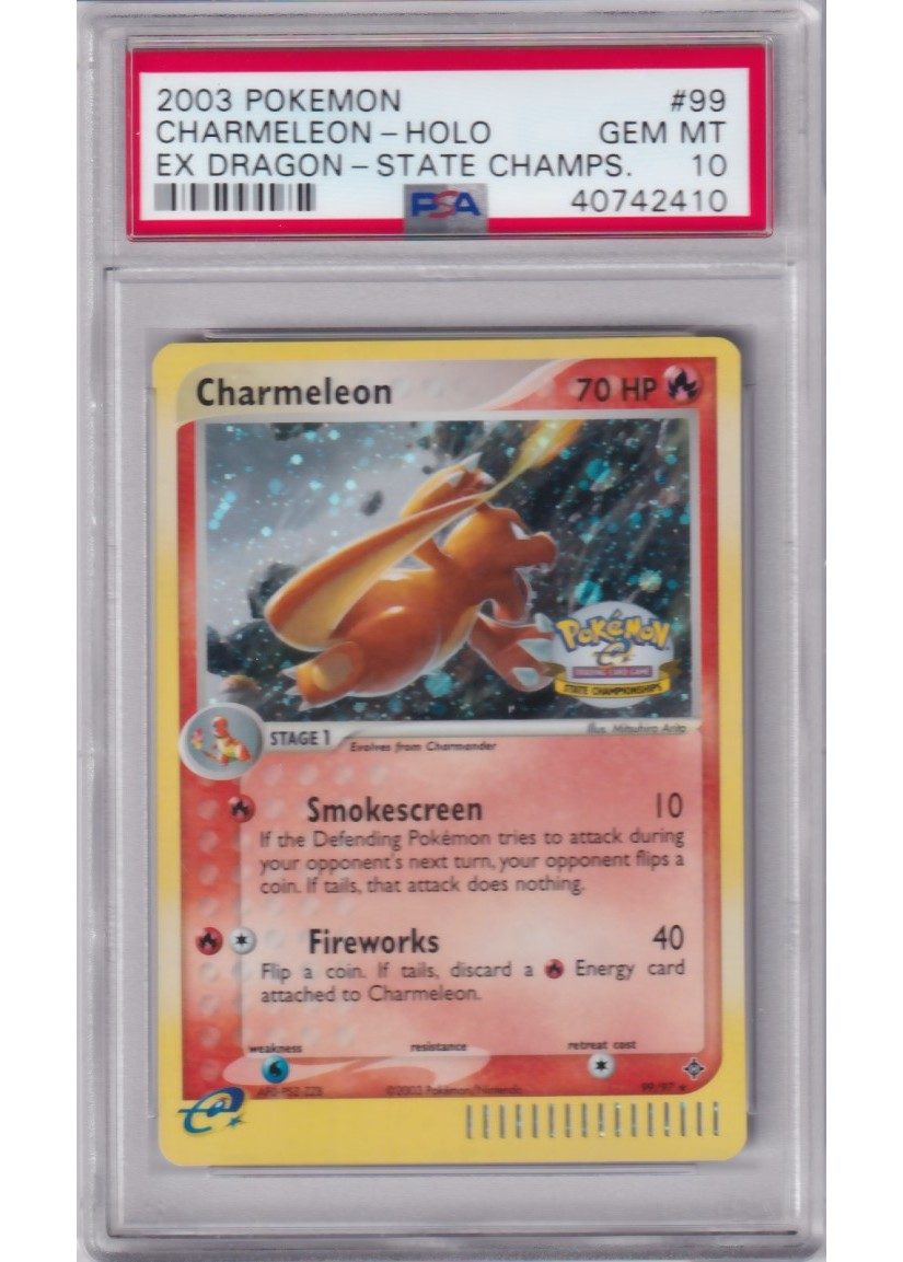 Charmeleon Championship Stamp 99/97 PSA 10
