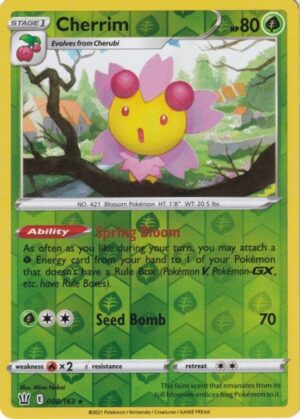 Cherrim - 008/163 - Reverse