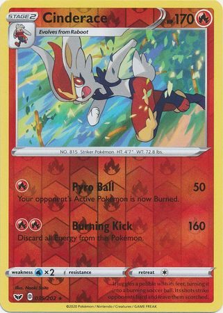 Cinderace – 35/202 – Reverse