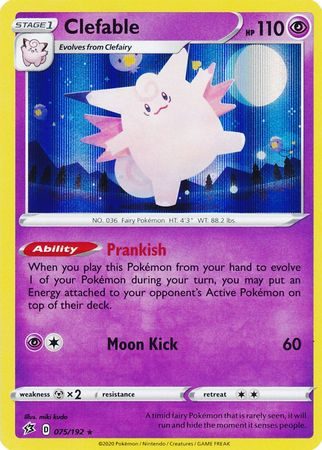 Clefable - 075/192 (Holo)