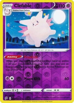 Clefable - 075/192 - Reverse