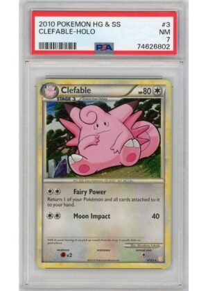Clefable 3/123 PSA 7
