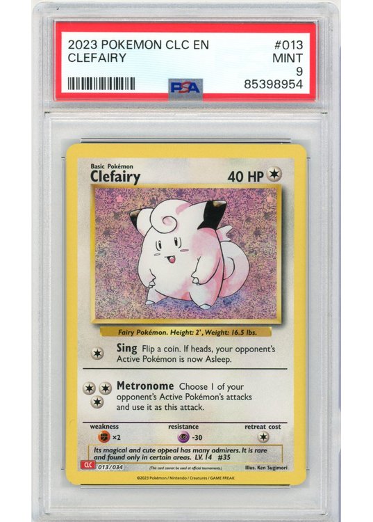 Clefairy 013/034 PSA 9