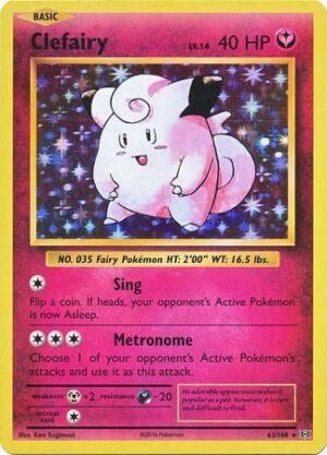 Clefairy - 63/108 (Holo)