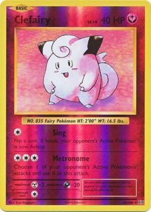 Clefairy - 63/108 - Reverse