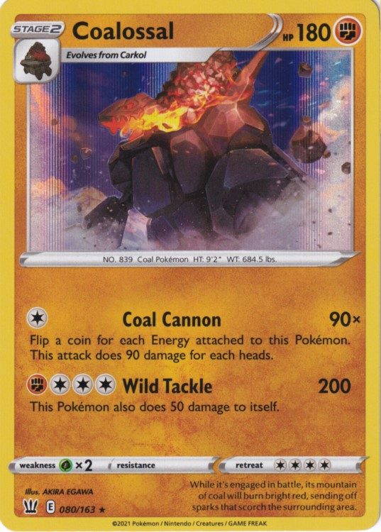 Coalossal - 080/163 (Holo)