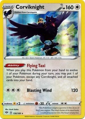 Corviknight - 156/189 (Holo)