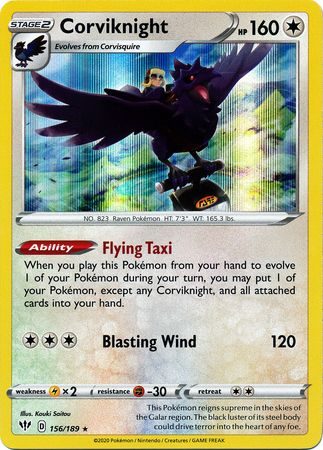 Corviknight - 156/189 (Holo)