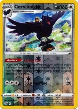 Corviknight - 156/189 - Reverse