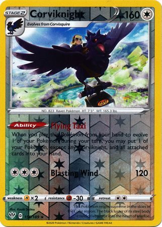 Corviknight - 156/189 - Reverse