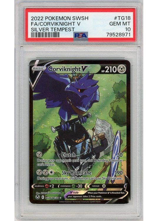 Corviknight V TG18/TG30 PSA 10