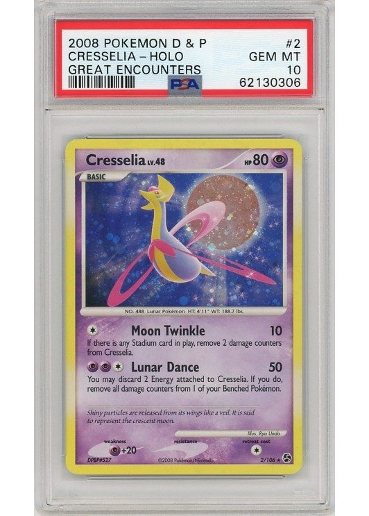Cresselia 2/106 PSA 10